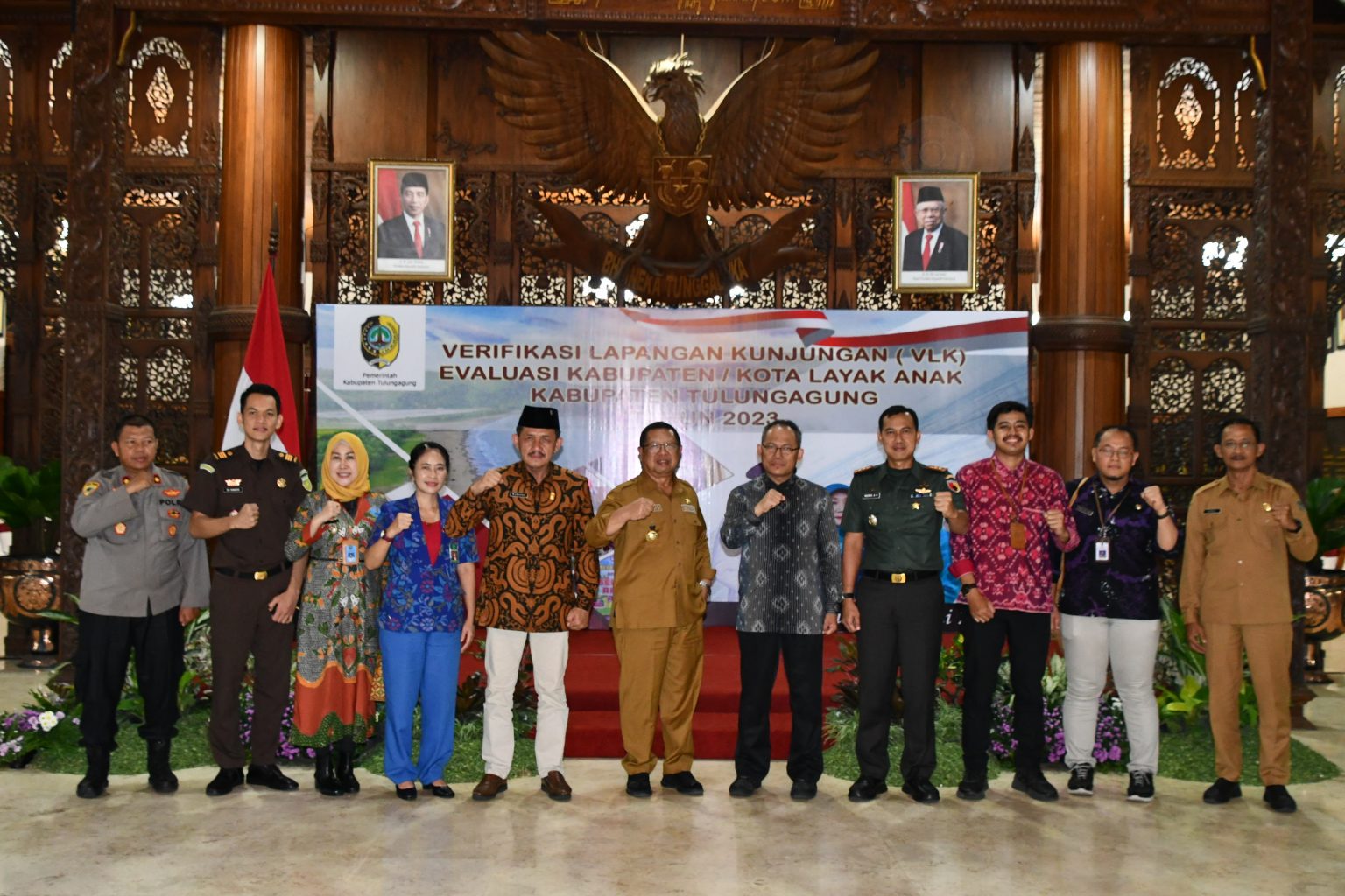 Verifikasi Lapangan Kabupaten Layak Anak Tahun 2023