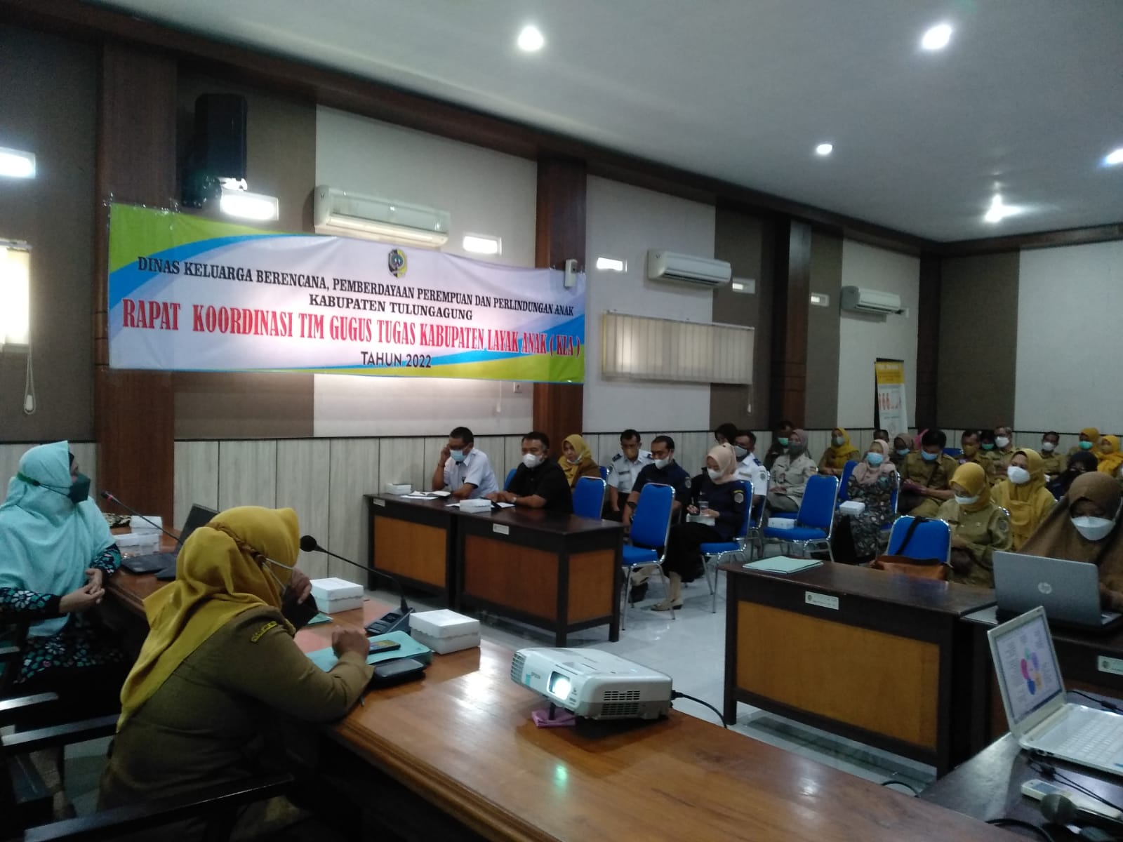 Rapat Koordinasi Gugus Tugas Kabupaten Layak Anak Tahun 2023 : Evaluasi Pelaksanaan KLA Tahun 2022